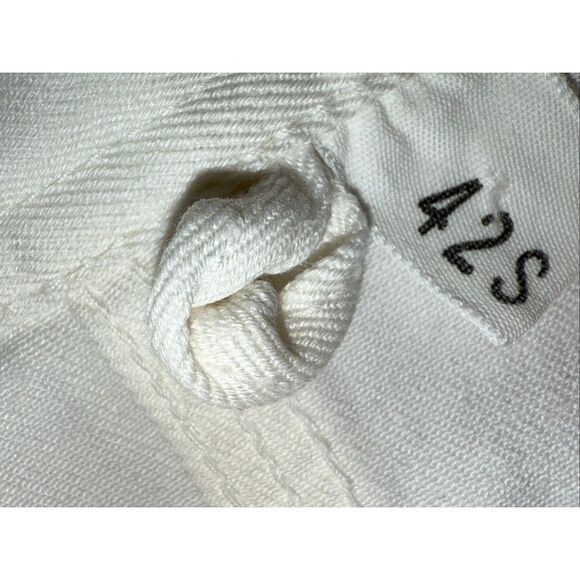 Vintage Sears Nation-Alls White Coverall Workwear Jumpsuit 42S Utility Mechanic - Picture 13 of 16